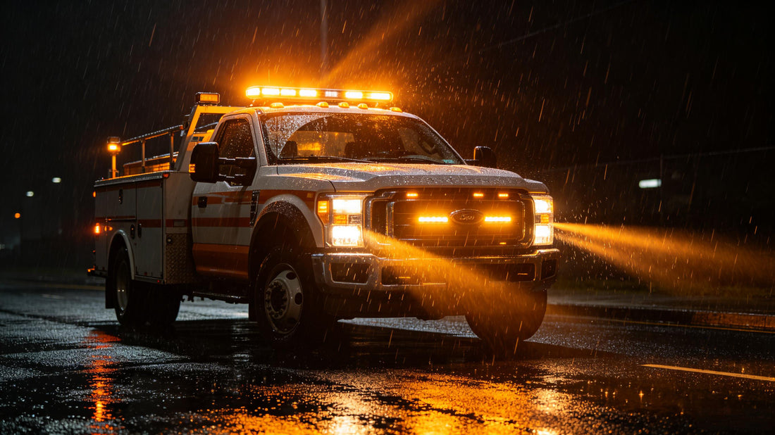 Amber LED Strobe Lights for Trucks