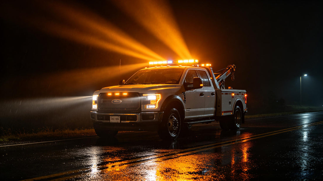 Magnetic Roof Strobe Light Bar for Emergency Service Trucks