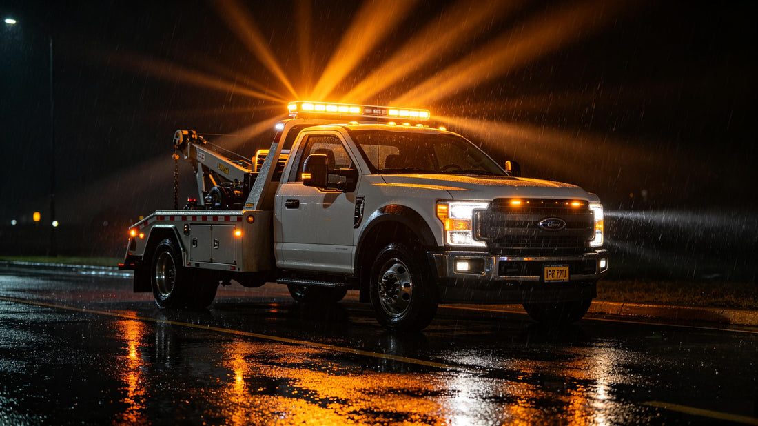 Magnetic Roof Strobe Light Bar for Emergency Service Trucks