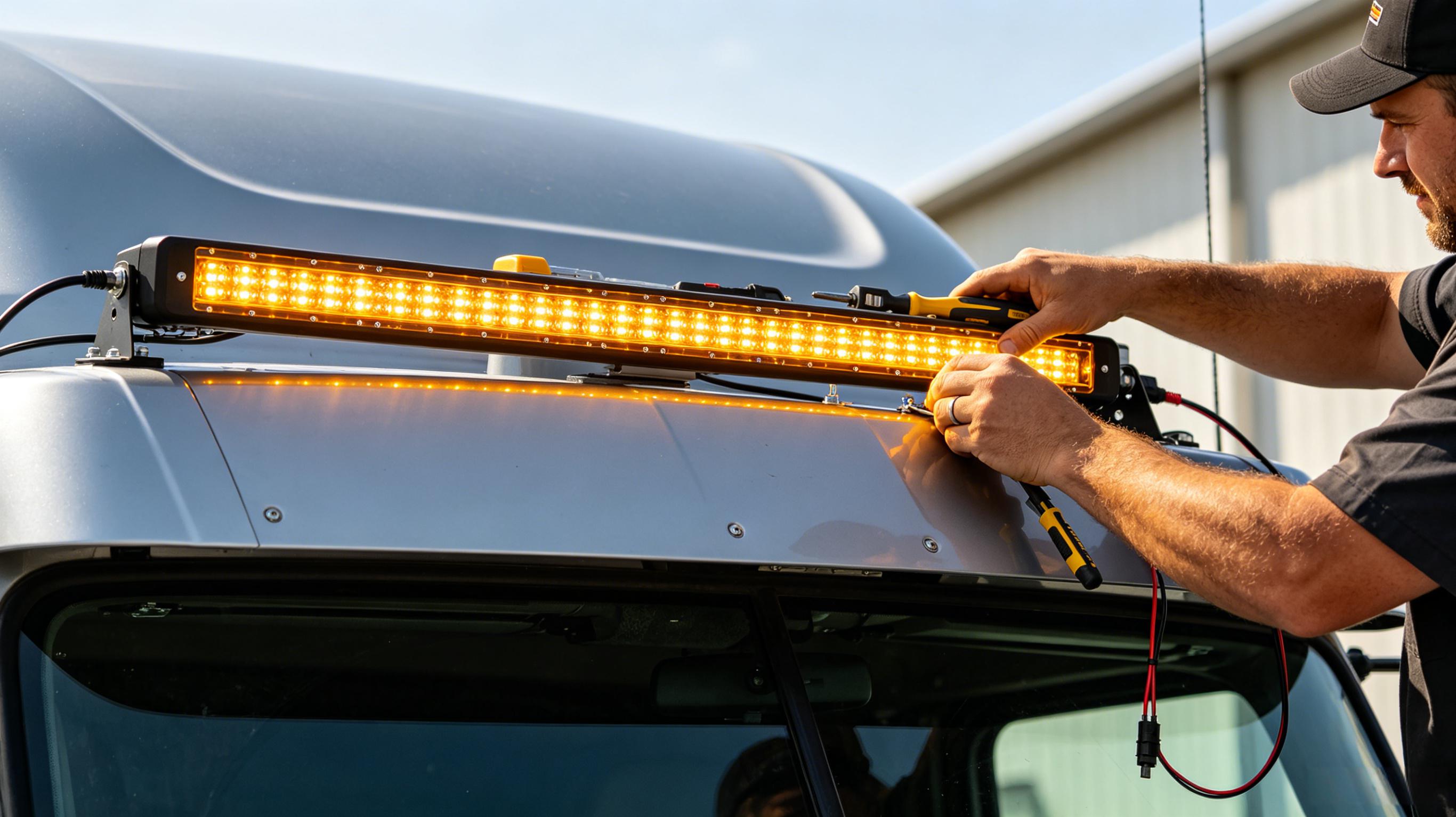 How to Install Flush Mount LED Lights on Semi Truck 2026