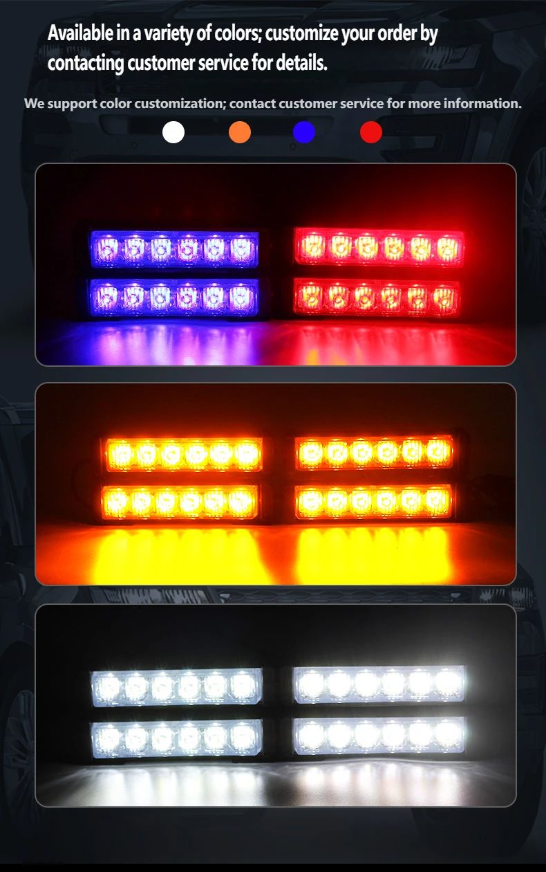 1-to=4 HD LED LIGHT COLOR