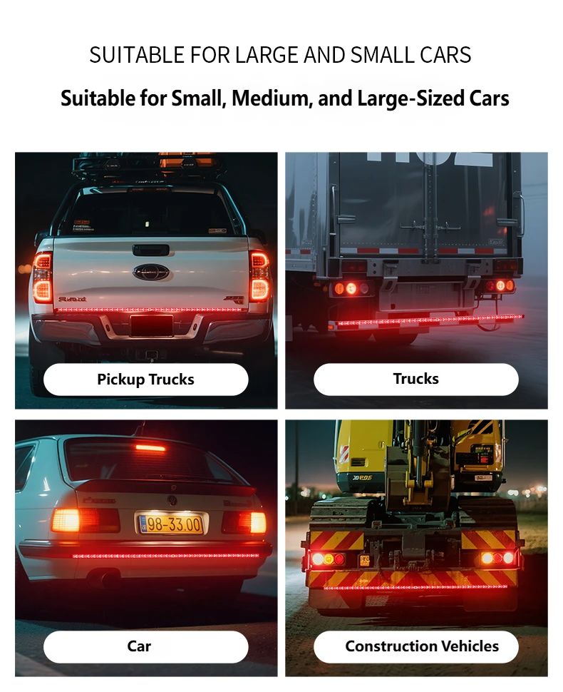 48" Tailgate LED Light Bar | Sequential Turn Signal, Brake & Reverse Light for Pickup Trucks
