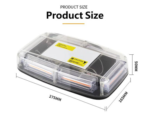 COB LED Magnetic Beacon Lightsize