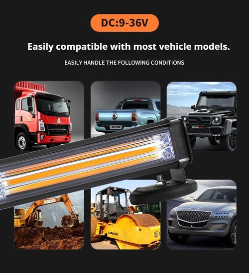 DC:9-36v Strobe Light Bar