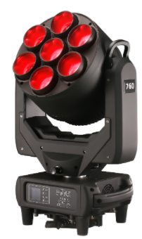 7x60W LED Wash Moving Head