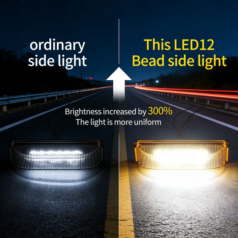 LED 12 BEAD SIDE LIGHT