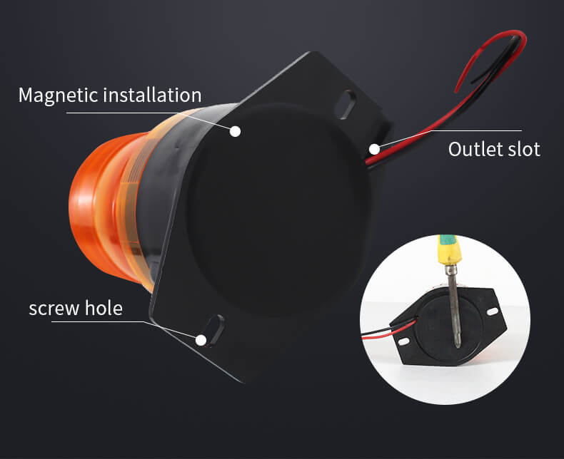 led magnetic installation